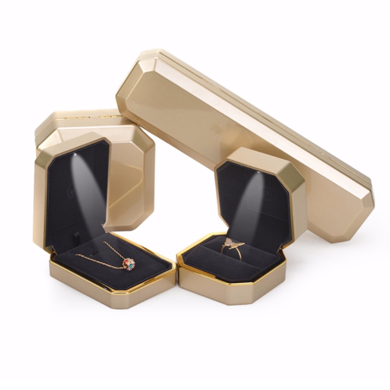 Plastová šperkovnice FL-PA0006 s LED světly