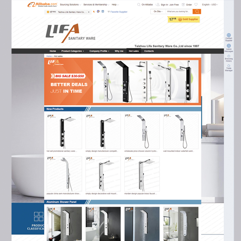 2003: Společnost B2B Web: https://tzlf.en.alibaba.com