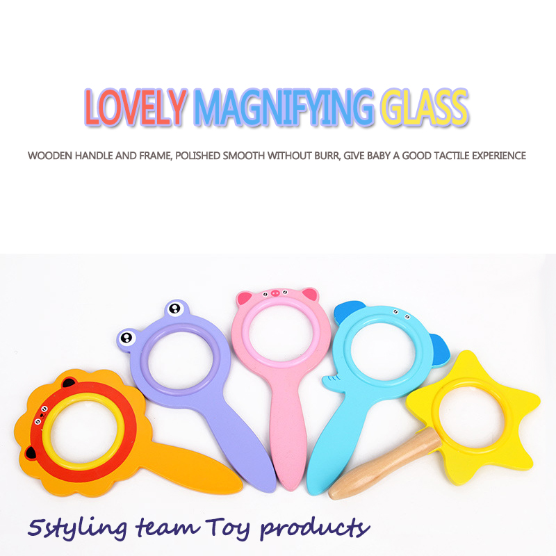 Kreslený zvětšovací sklo dn07 hmyz pozorovatel dětská věda experimentální hračka výuka pomůcka malé vědecké školky 0.1