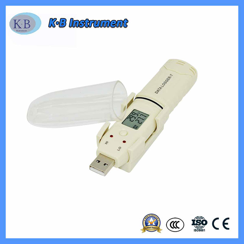 Vysoce kvalitní USB digitální vlhkost a teplotní datový záznam GM1366 Digitální zapisovač teploty