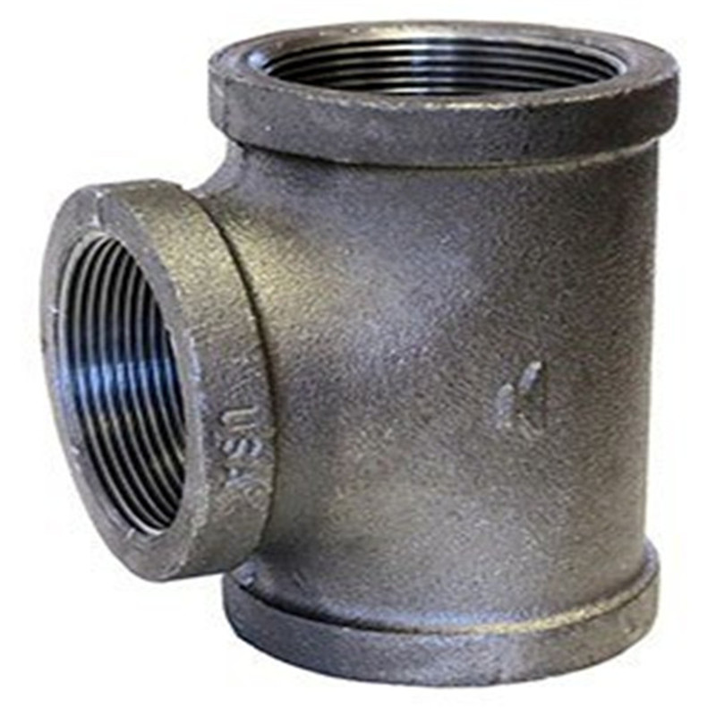 BS STANDARDNÍ MALLEABLE IRON PIPE FITTINGS-REDUCING TEE