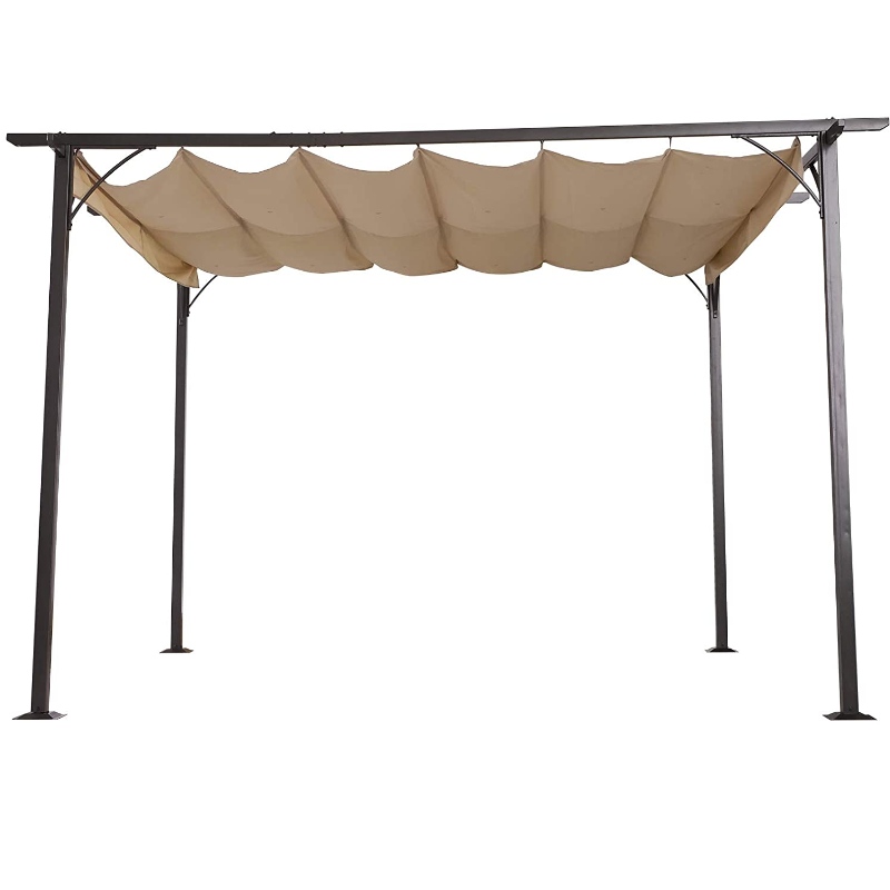 Zotavitelný Pergola s Canopy Outdoor Gazebo