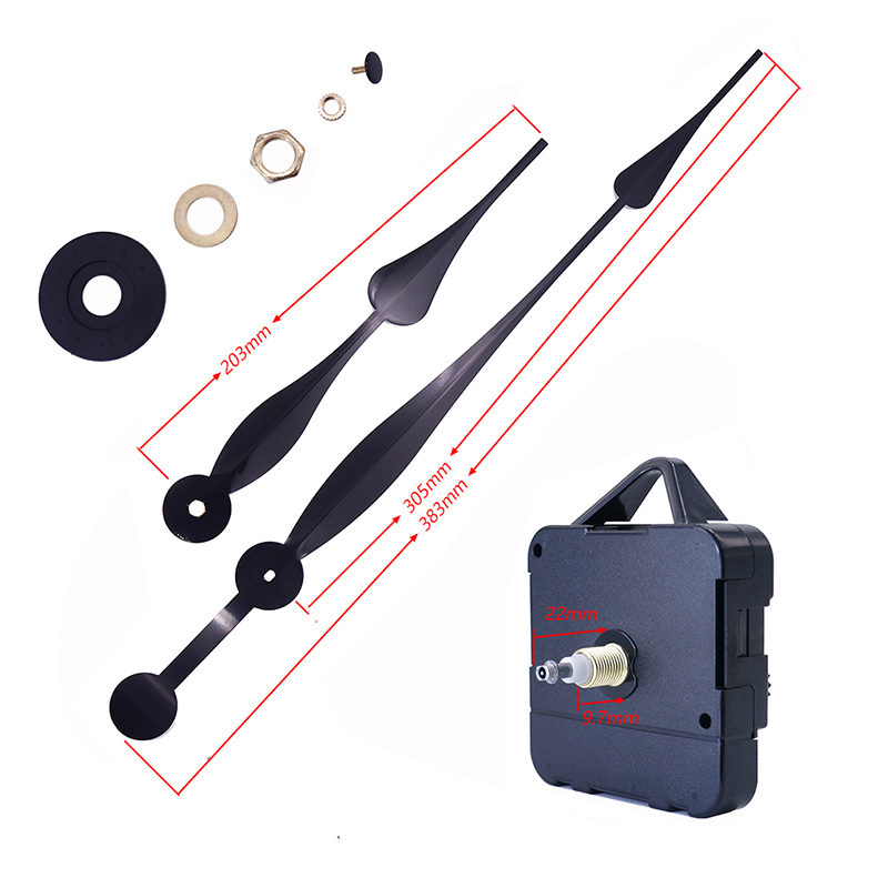 HR1688 15mm křemenný stroj hodinek a hliníkové ručičky hodinek