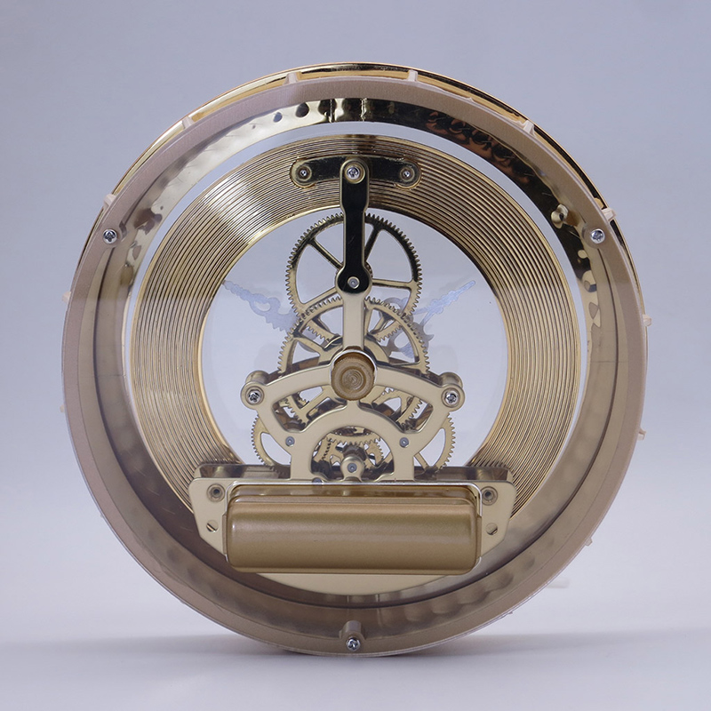 průměr 148MM zlaté kostry hodiny vložka