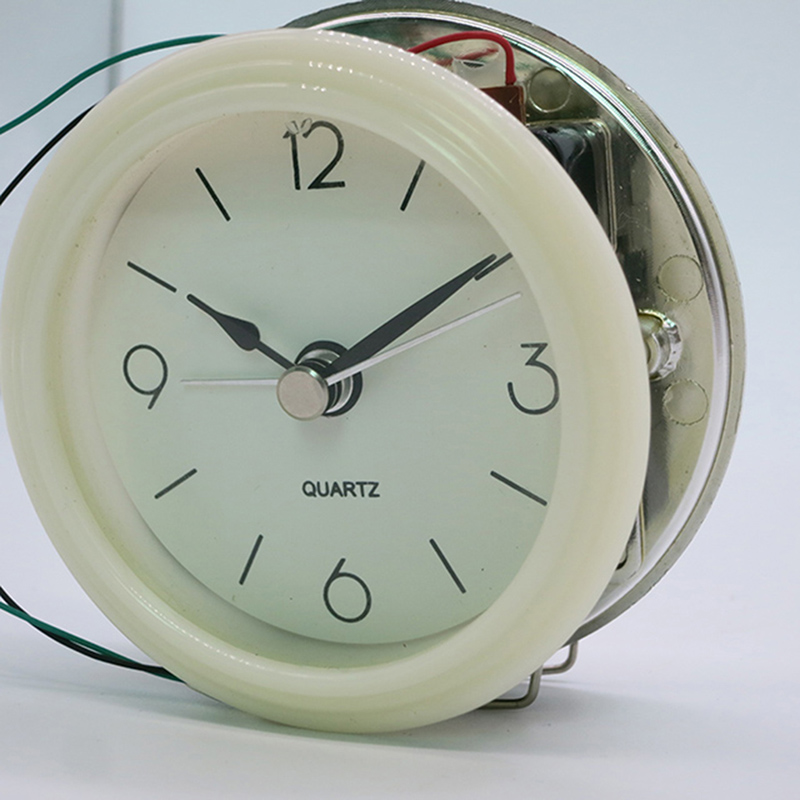 průměr 76mm původní béžová nástěnné hodiny vložka