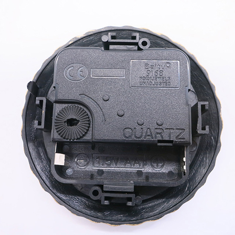 Hodiny staré černé stěny Vložit s 95MM diametrem