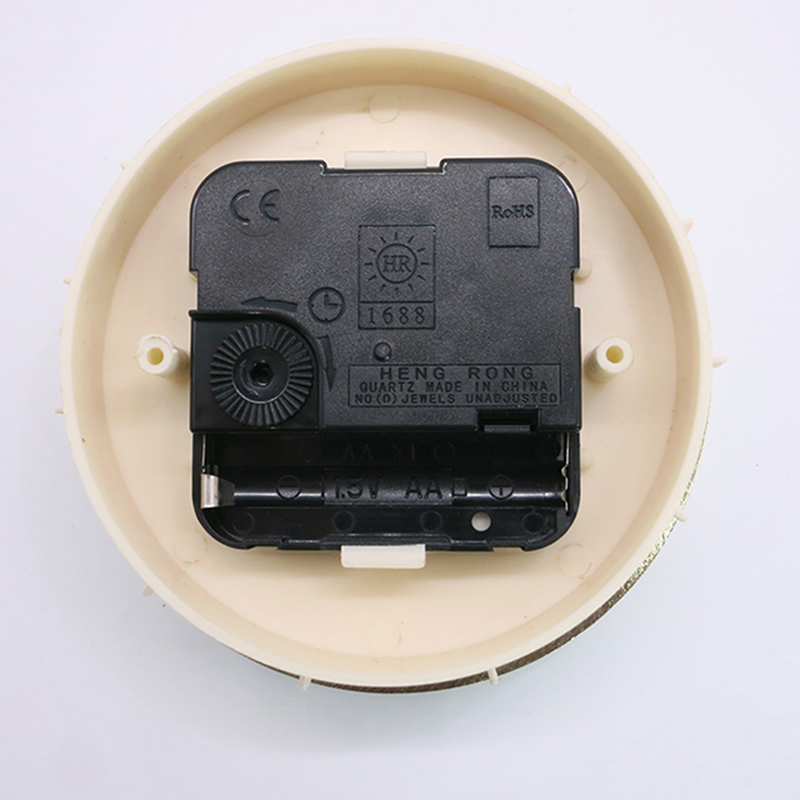 průměr 102mm bílá spodní vrstva zlaté stěnové hodiny vložka