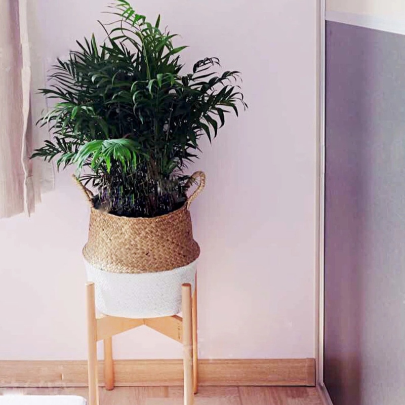 Domácí výzdoba květináč stojan oválné zavěšení mořských řas úložný koš