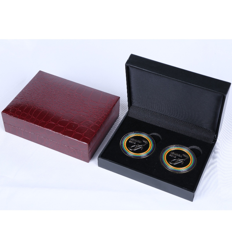 Položka V-18 obdélníková přihrádka na papír pro dvě mince nebo 60*100mm medaile 65286; odznaky, atd. mm.120*90*40, závaží asi 135g