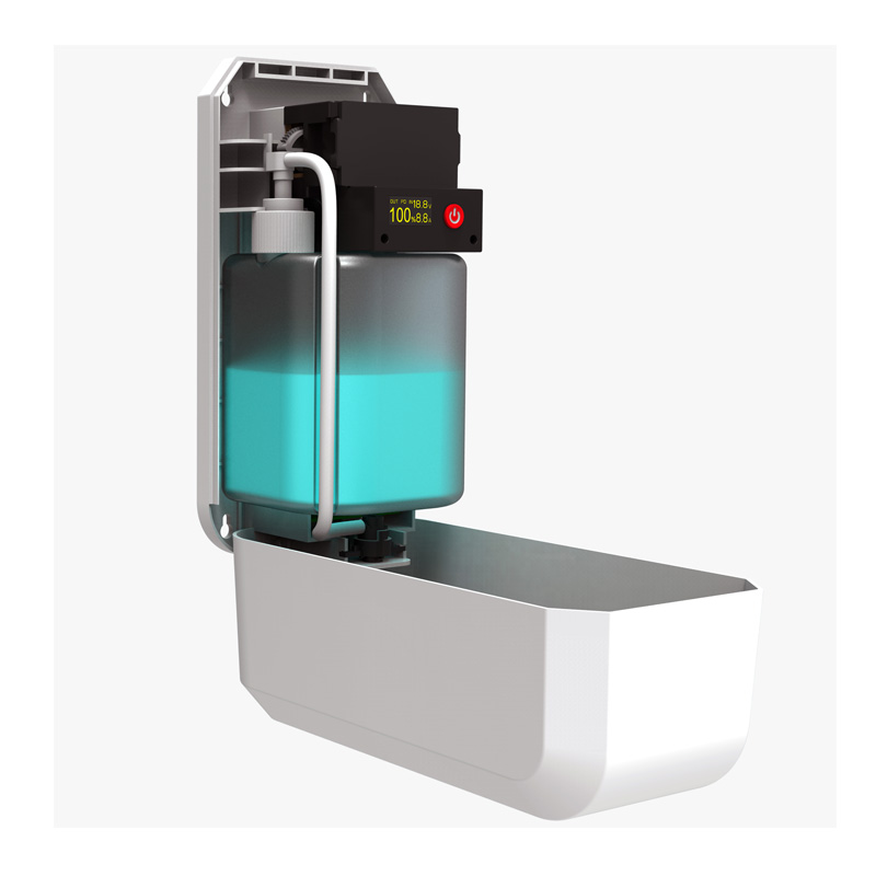 Elektrický 1200 ml automatický mýdlový ruční dezinfekční gel na tekuté automatické dezinfekční dávkovače na zeď