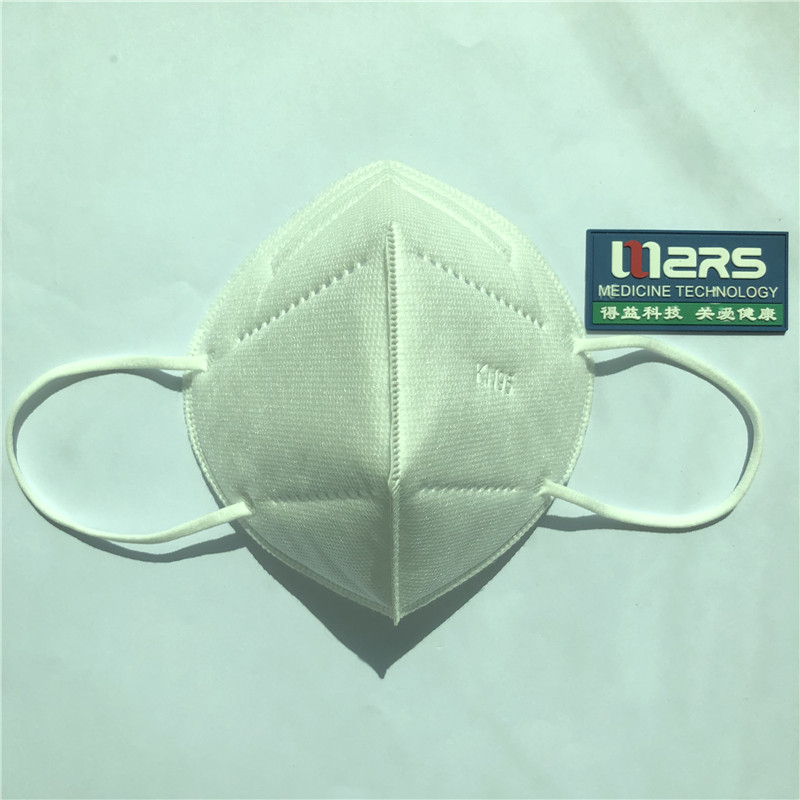 2020 Netkaná KN95 Ochranná nelékařská skládací půlvrstvá maska ​​na obličej pro vlastní použití