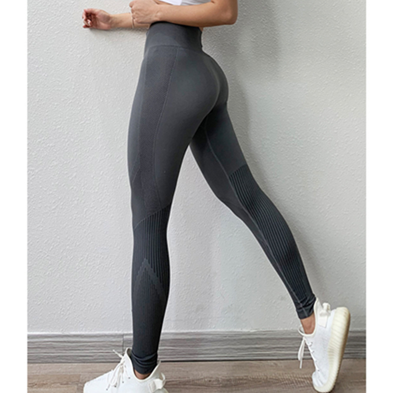 Ženám s vysokým pasem a s bříškem těsné kalhoty na nohou jóga cvičení rychlo-suché kalhoty legíny hubené