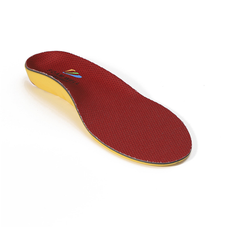 Vysoký obloukový výkon PU Foam Shoe Vložit běžící sportovní obuv