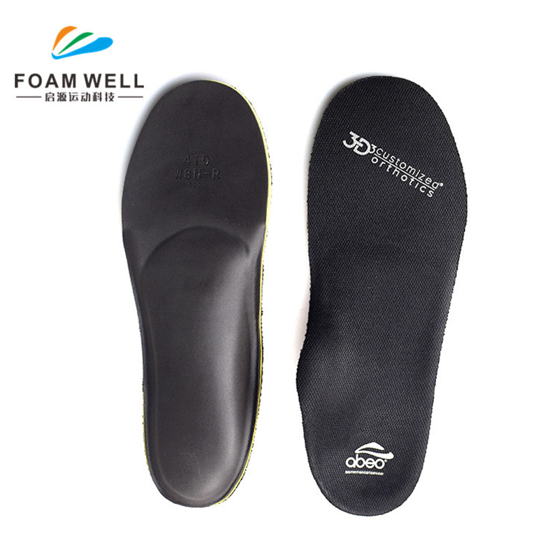 Hot Prodej vlastní komfortní 3D3 Neutrální Premium Arch support Orthotic Insoles for Shoes Sheets