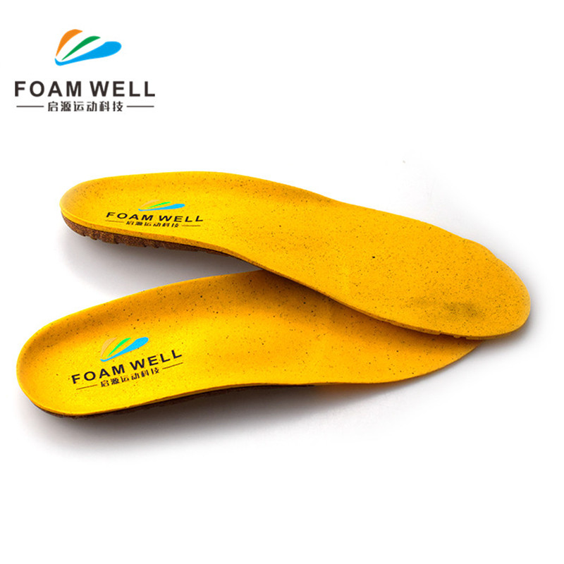 Profesionální popruhy pro vodotěsnou nohu, obložení korku u podpatků, vložky do bot