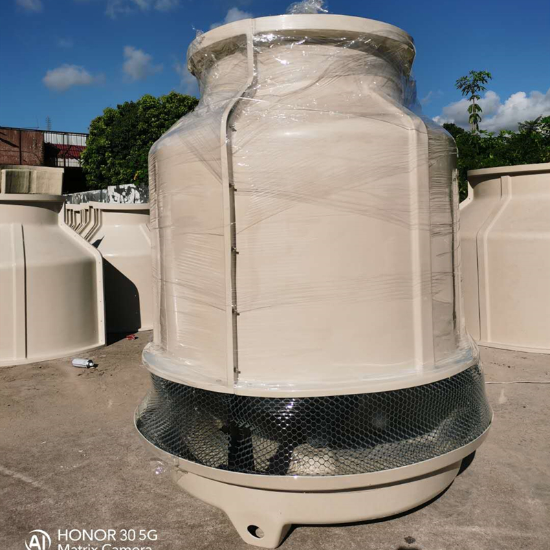 60 tun protiproudé kruhové skleněné vlákny vyztužené chladicí věže