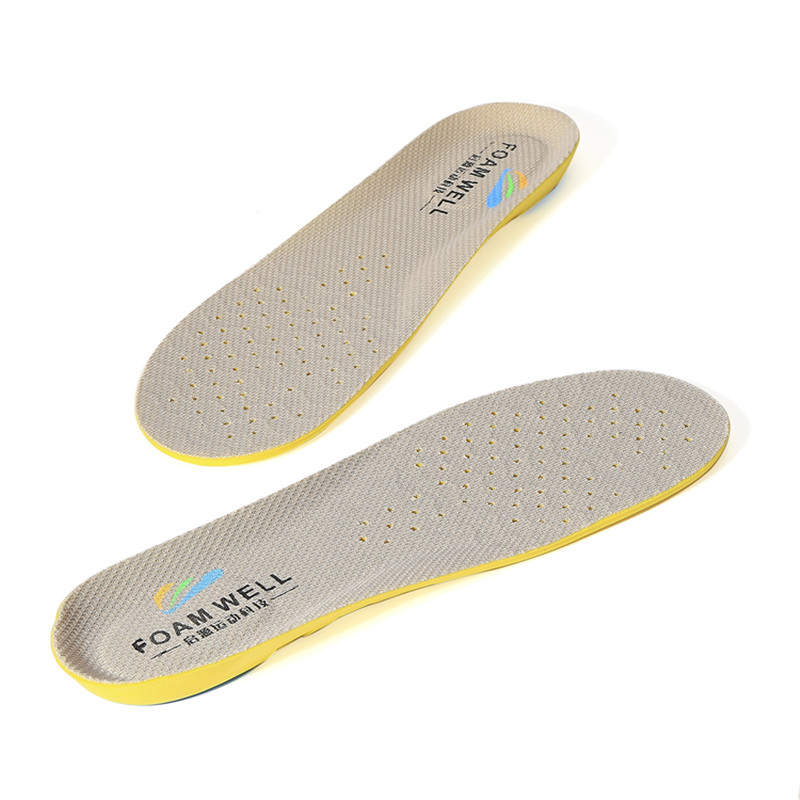 Hot Sale Polstrované vzory Arch Support Běžecká obuv Tenisová PU pěnová sportovní stélka