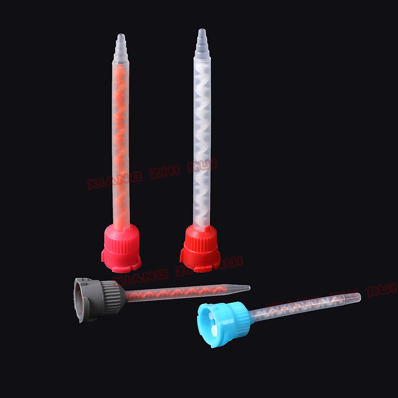 Statická míchací trubice AB Gumová trubice plnící lepidlo Směšovací lepidlo na vodu Lepicí páčka na míchání Statická míchací tryska 101 směšovací trubice 223mm