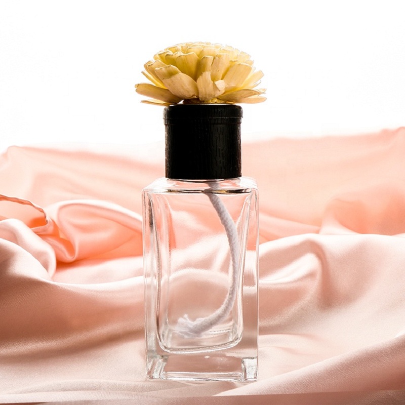 Vysoce kvalitní ratanová tyčinka Reed Difuzor skleněná láhev pro osobní péči