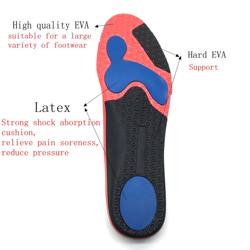 2020 Modern í design Comfortable EVA Flat Feet Arch Support Insole Orthotic