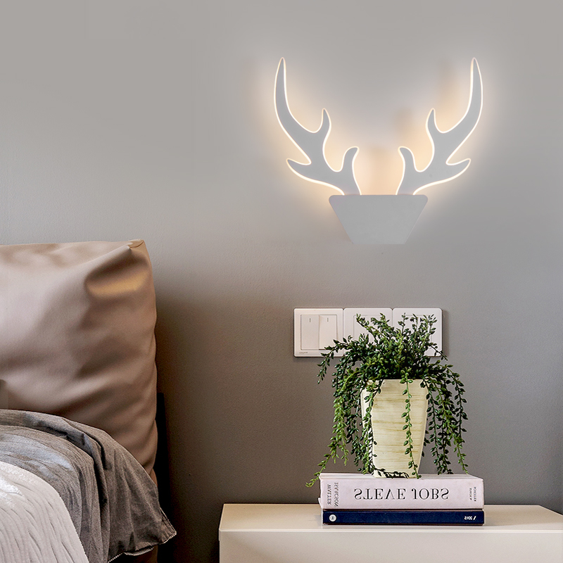 Zhongshan Art Deer Design LED nástěnné světlo s inteligentním ovládáním pro ložnici
