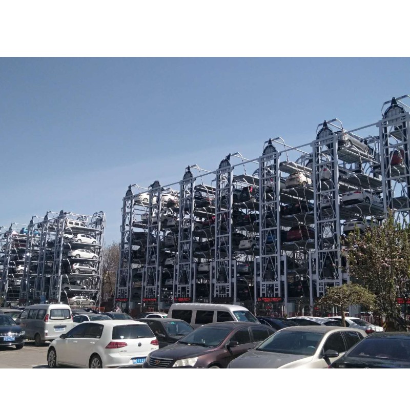 Inteligentní vertikální rotační systém parkovacího zařízení Čína elektrický parkovací výtah Automatické parkovací řešení