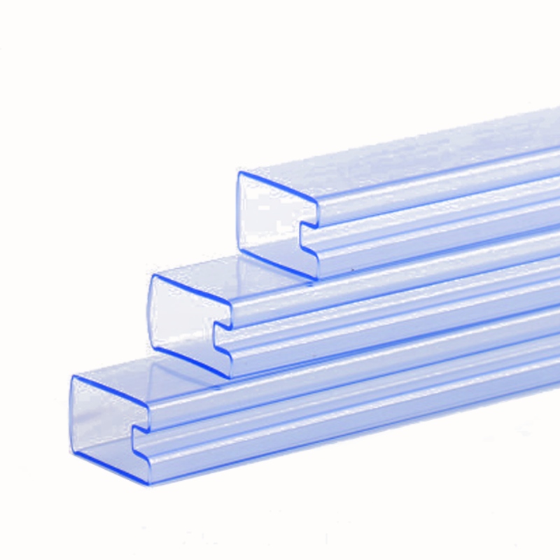 Průhledná PVC obalová trubice průhledné elektronické součástky IC trubice