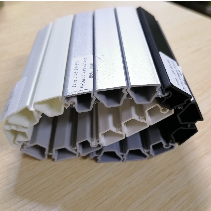 protipožární rolovací PVC žaluzie lišta pvc profil žaluzie koextrudovaná lišta pvc profil pro dveře skříně