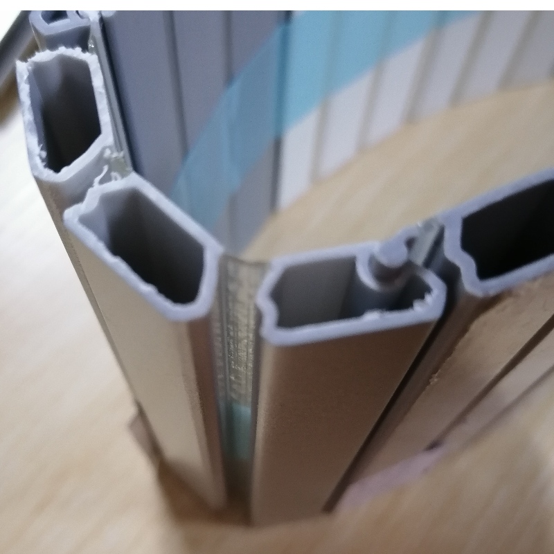 protipožární rolovací PVC žaluzie lišta pvc profil žaluzie koextrudovaná lišta pvc profil pro dveře skříně