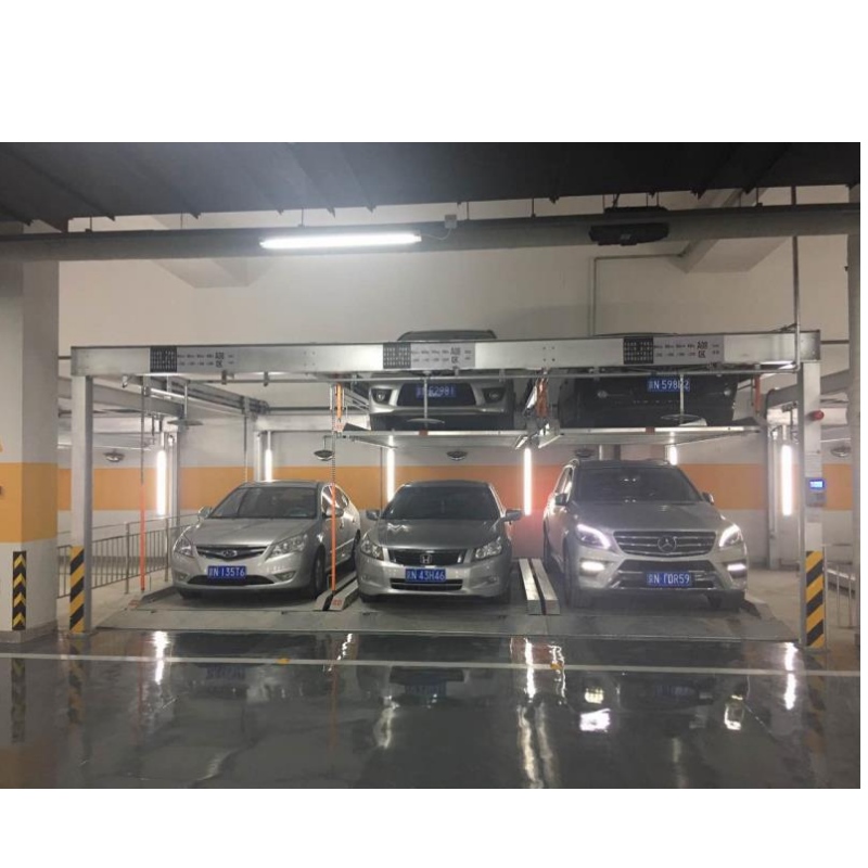 Dvouvrstvý skládací parkovací systém výrobce inteligentních parkovacích výtahů