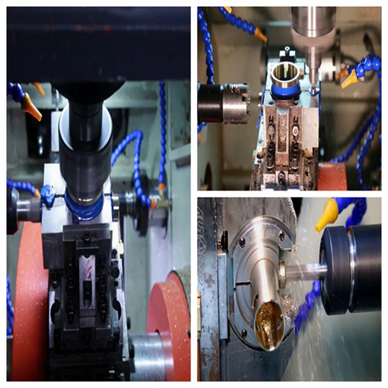 Stroj na zpracování vertikálního typu mosazného kulového ventilu / matice