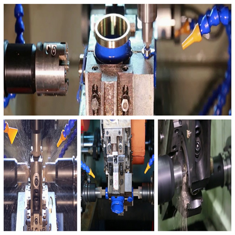 Stroj na výrobu a zpracování kulového ventilu s filtrem G1 / 2 