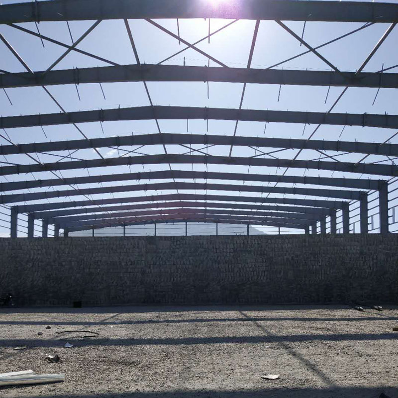 Velkoobchodní zakázková průmyslová ocelová konstrukce řady stavebních dílen