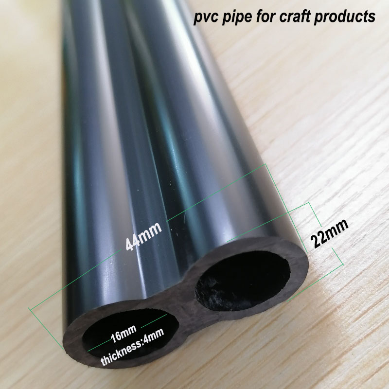 průmyslové úrovni Černé trubky z PVC pro hračky na zakázku na plastové trubky pro ruční držák pro plavidla