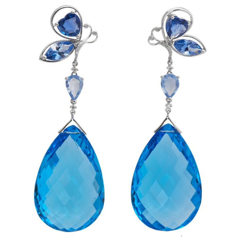 925 mincovní stříbro přívěsek náušnice dráp nastavení řemeslné Čína Ruifanbao šperky zpracování továrny