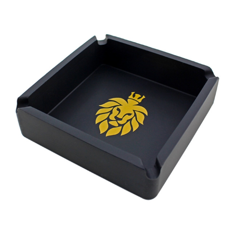 Velký tištěný čtvercový popelník