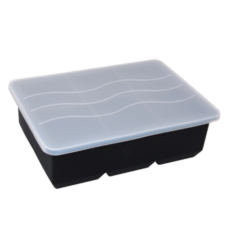 Ledová mřížka ze 8 vrstev ledu s krycí vrstvou