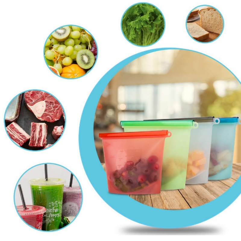 Skladovací taška ze silikagelu 500ml skladovací taška ze silikagelu konzervace zmrazená skladovací uzavřená taška