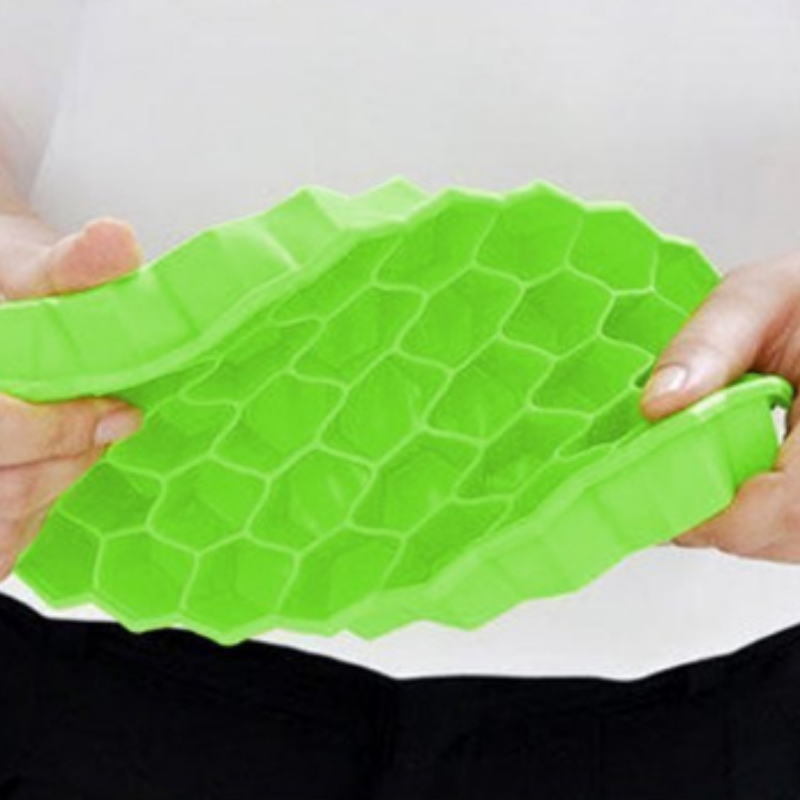 37-buněčné medombové led mřížka silikagel ledová mřížka s krytou domácí kostkou ledu plíseň