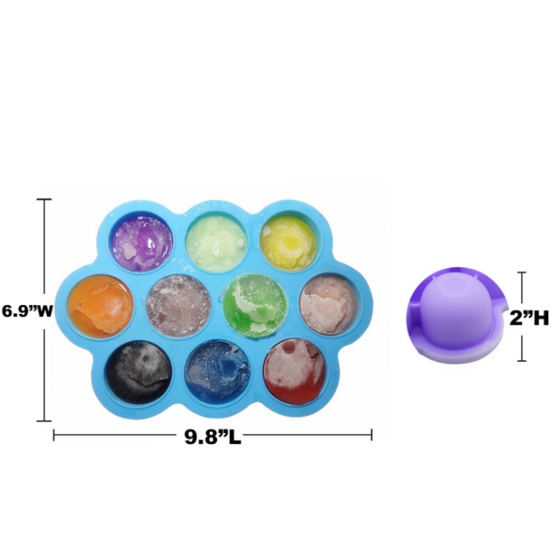 Silica gel 10 otvor doplňková potravinová bedna s ledem bedna s mřížkou pro kojence