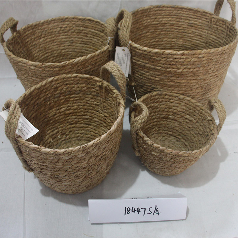 Domácí úložiště Grass Basket Oem & Odm Přizpůsobené domácí úložiště