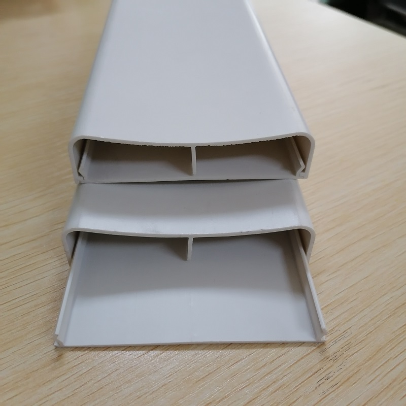 Dvojitý kanál pro správu kabelů z PVC Kabel pro správu kabelů z PVC Raceway