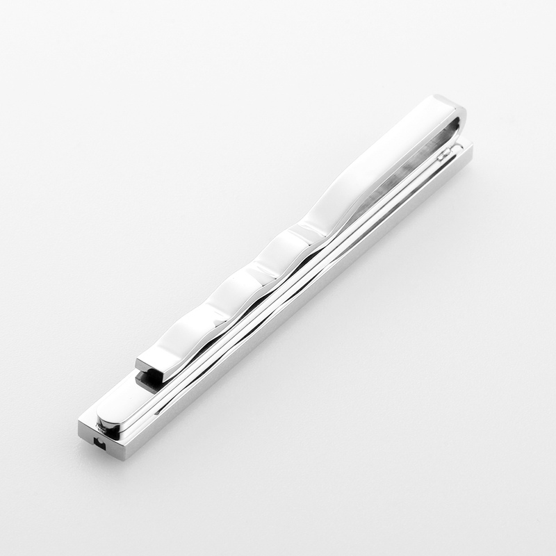 Velkoobchodní pánské dvoubarevné spony z nerezové oceli