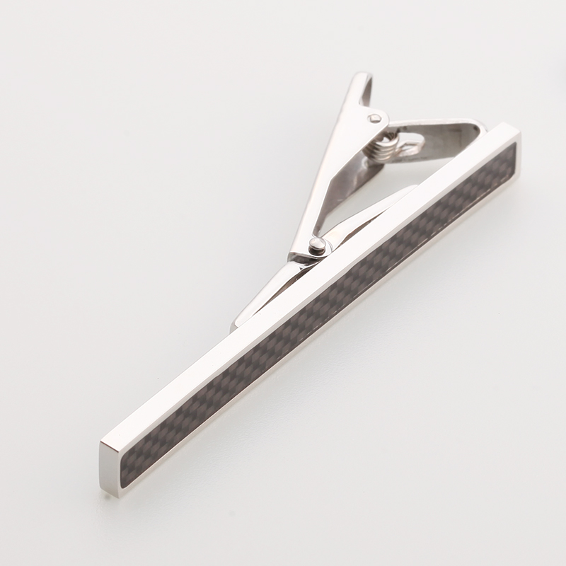 Pánské nerezové karbonové spony vyrobené z čínského šperku