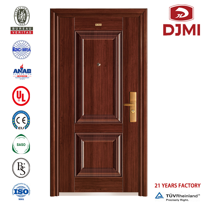 Profesionální luxusní vchodové dveře do bytových domů Ocelové dveře Nový design Cena Filipíny Výroba strojů Ocelové domácí bezpečnostní dveře Zcela nový vchod z tepaného železa Ocelové hlavní dveře Design Čínsk...