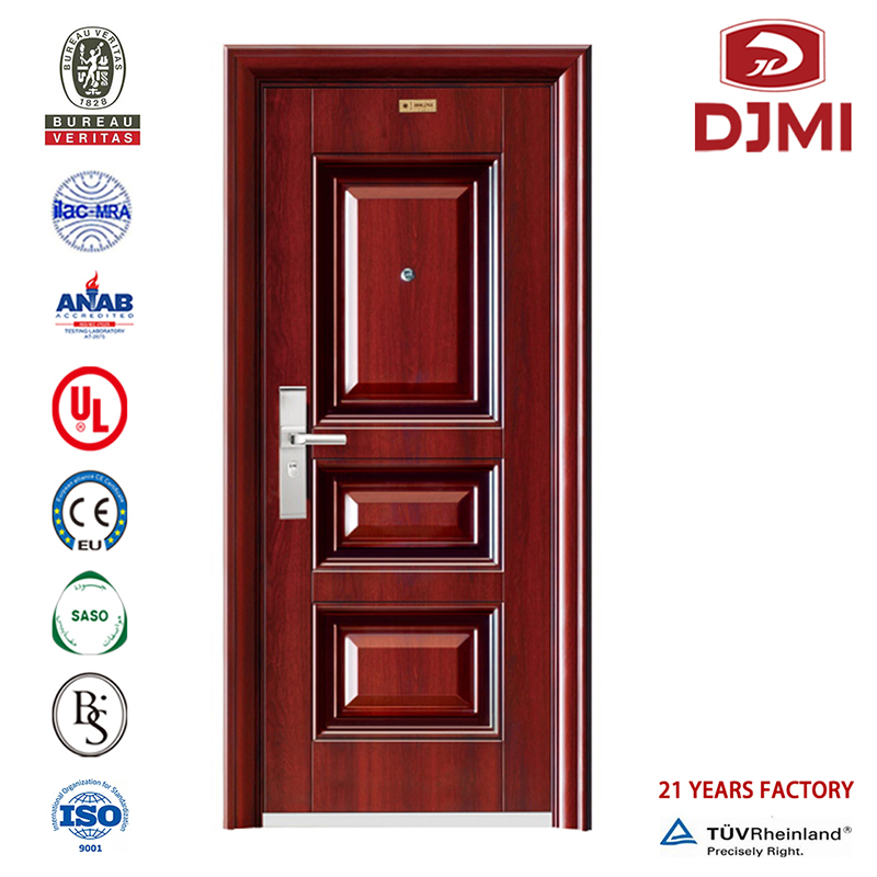 Americké panely Nigérie Exterior 2015 Nové Model Steel Door Made In China Professional Embossed Design Entrance Doors Steel Doors Used Security Apartment 2019 Lastest Modern Gate Steel Doors Baodu New Design House Building Door