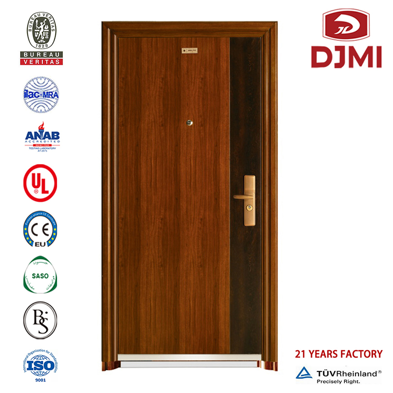 Brand New Puerta Hierro American Panel Nigeria Exterior Steel Door Prodej Puertas De Hierro Hot Sale High Quality American Panel Nigérie Exterior Door Safe Room Steel Doors