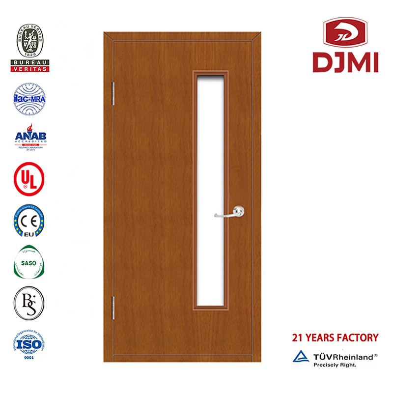 Čínská továrna z teakového dřeva 2Hour 60min protipožární dřevěné dveře vysoce kvalitní hlavní vzory 2011 dřevo nouzové protipožární interiérové ​​dveře levné dřevěné zárubně nouzové východy dveře s tla...