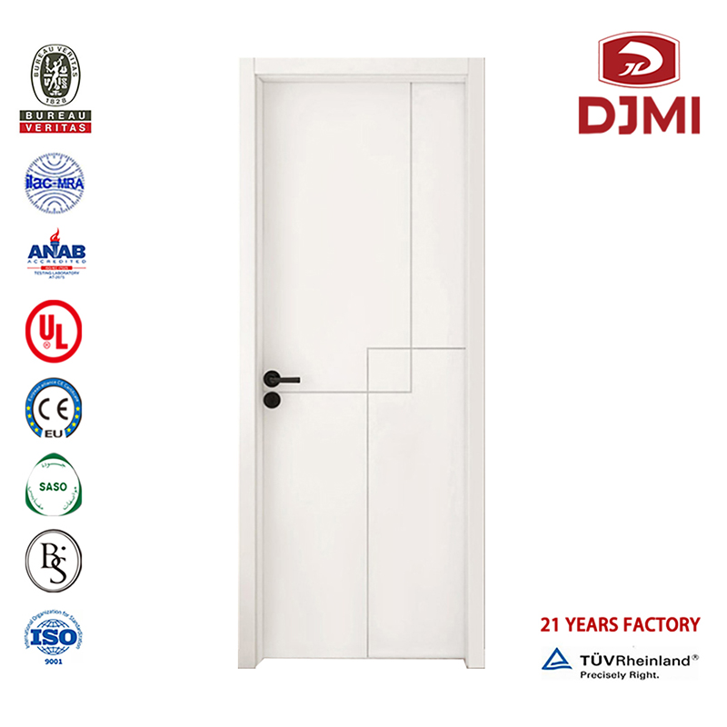 Levná ložnice navrhuje komerční dřevěné dveře Solid Core Fire Rated Doors Vlastní Swing Apartment vstup 90 Minute Fire Wood Doors nové nastavení Laminate Class Fire Door