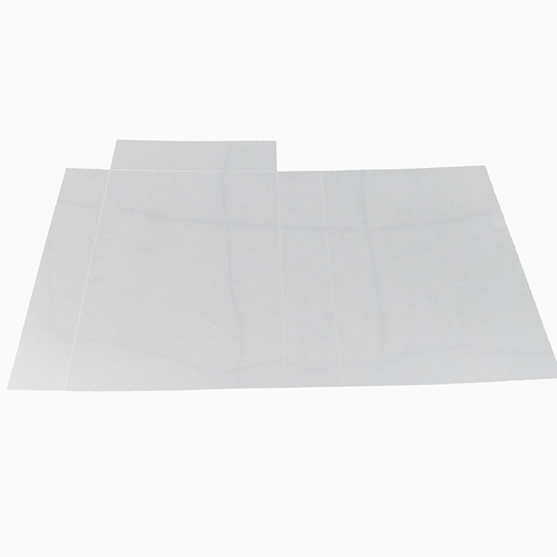 Velkénapájení izolačních listů akumulátoru, pálení plamene pet izolačních listů, transparentní buněčné balicí fólie mohou být vyřezány